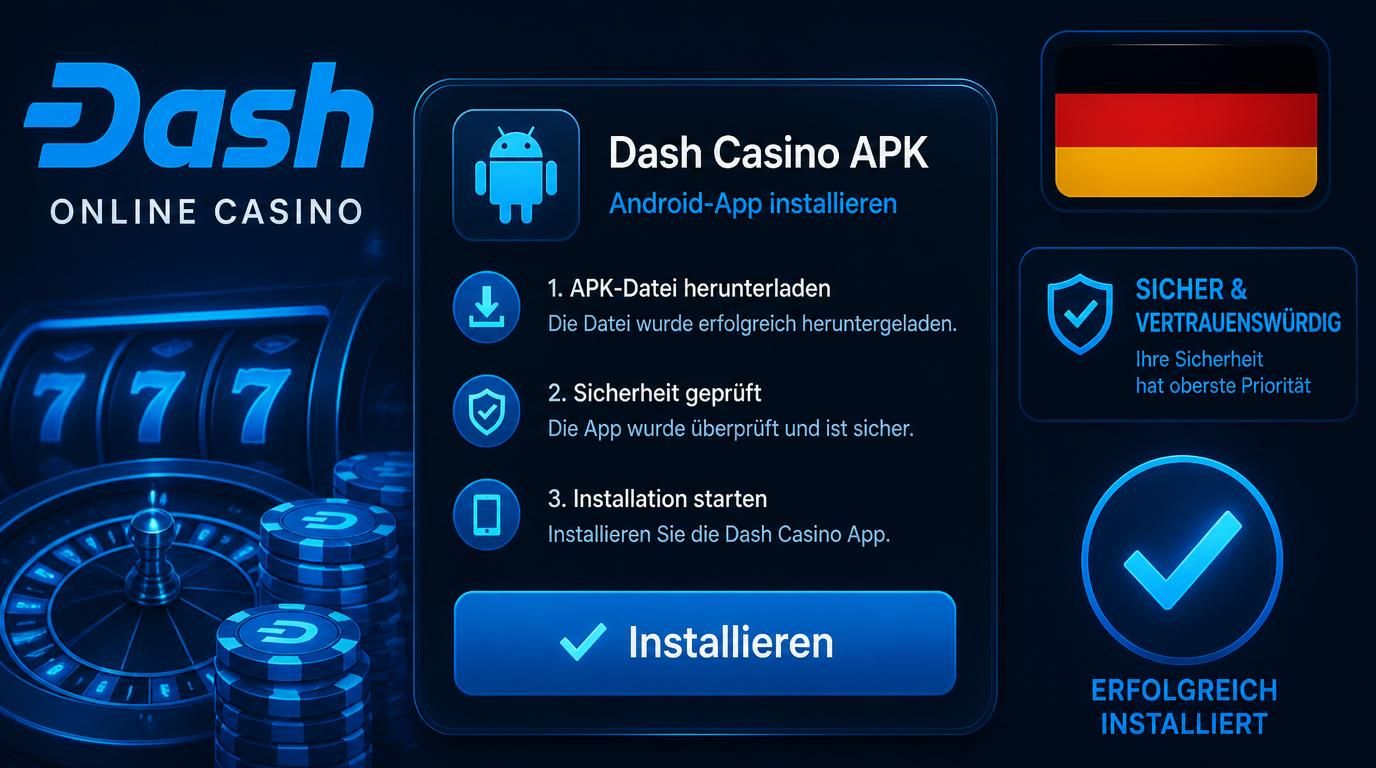 Bild zeigt die APK-Installation mit Sicherheitszeichen für Android und deutlicher Herkunftsangabe.